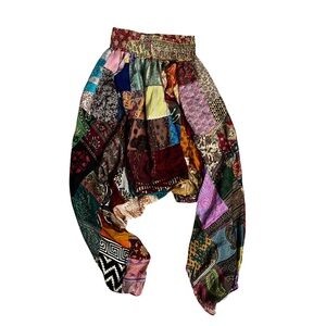 Kantha Bae silk Harem pants FREE SIZE